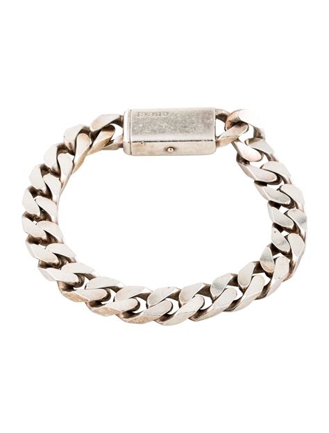 gucci link bracelets|gucci link bracelet sterling silver.